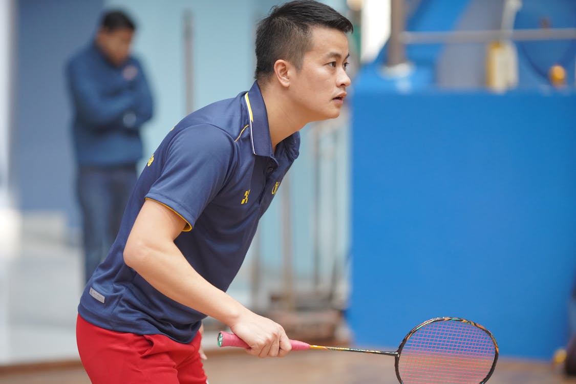 Player in action